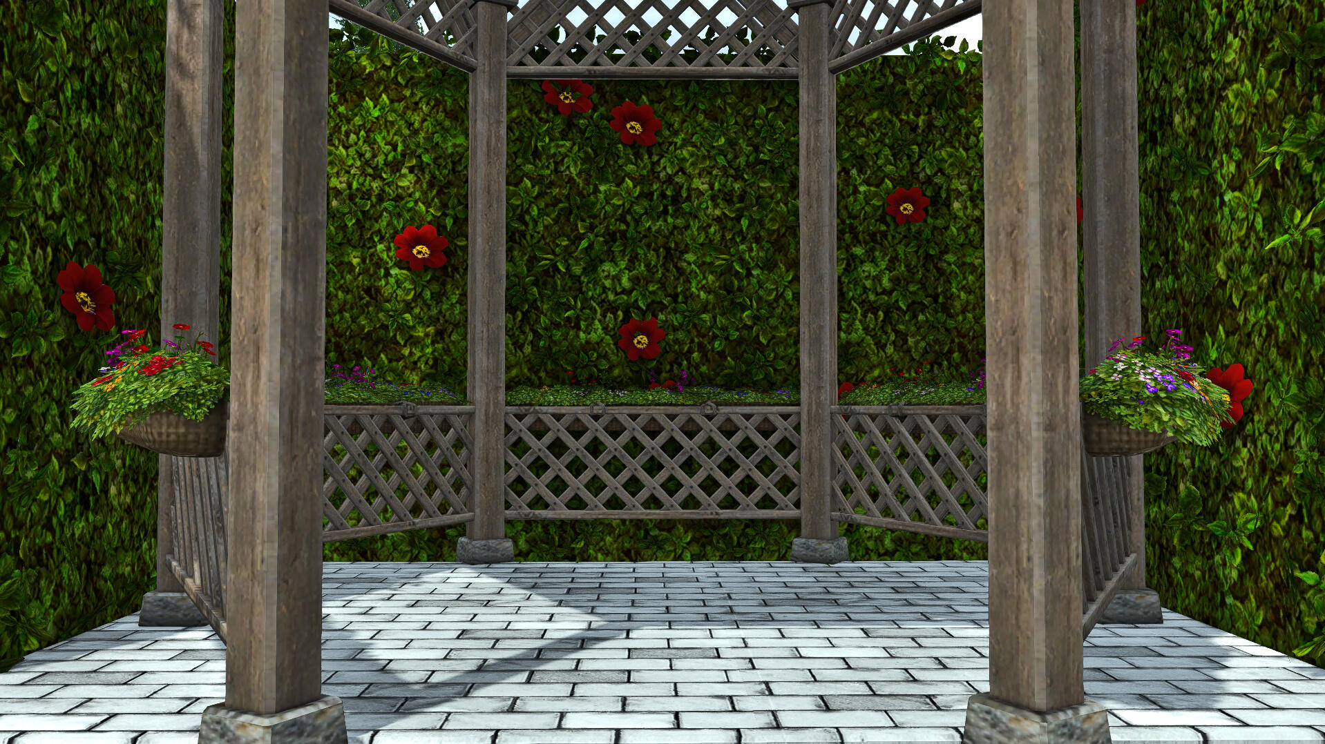 Floral Gazebo